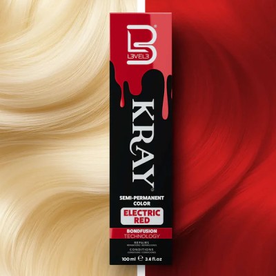 Level 3 Kray Color Elettric Red - 100 ml