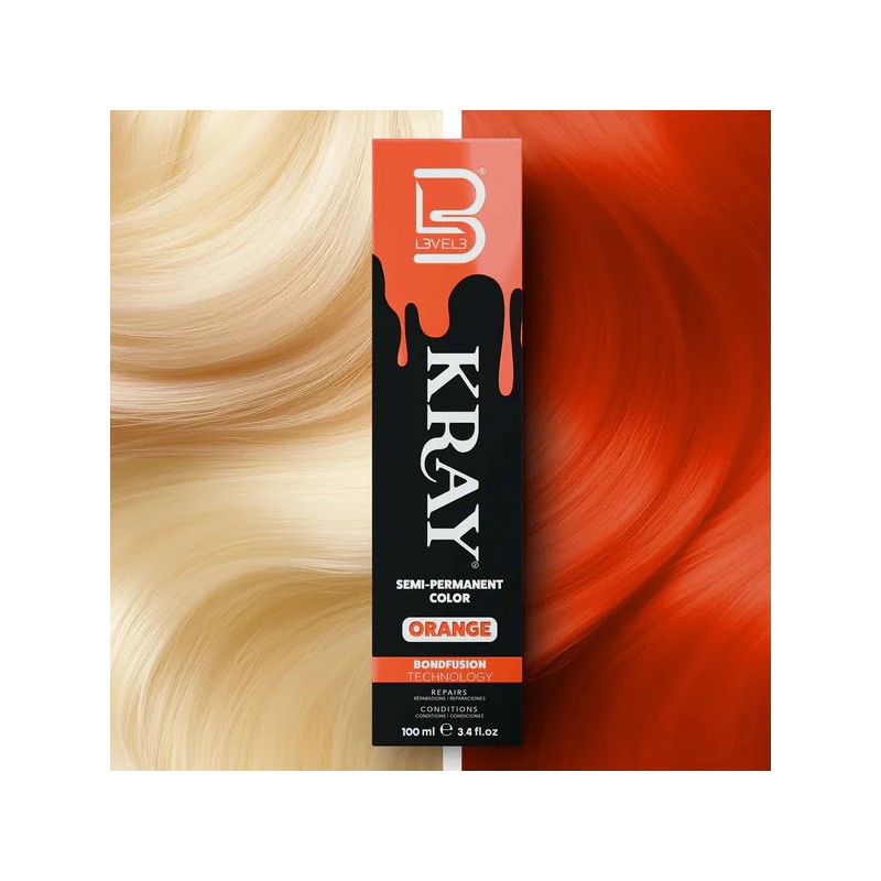 Level 3 Kray Color Orange 100 - ml