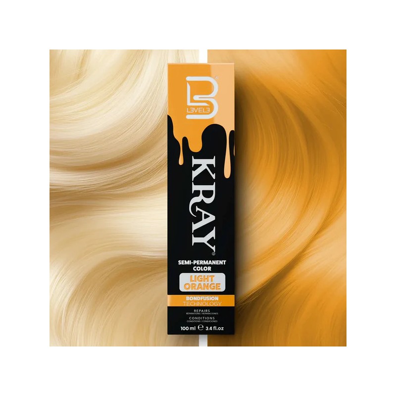 Level 3 Kray Color Light Orange 100 - ml