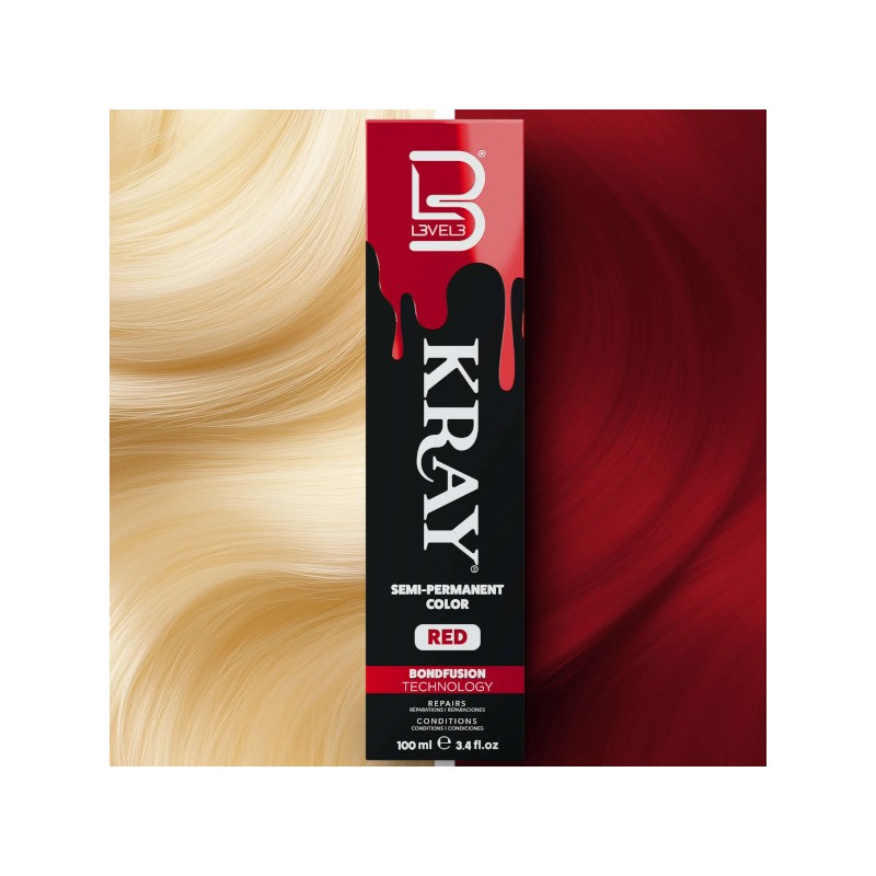 Level 3 Kray Color Red - 100 ml