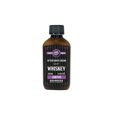 Happy Shave after shave Crema Alcool Free Lenitivo Whiskey 200ml (HH181)