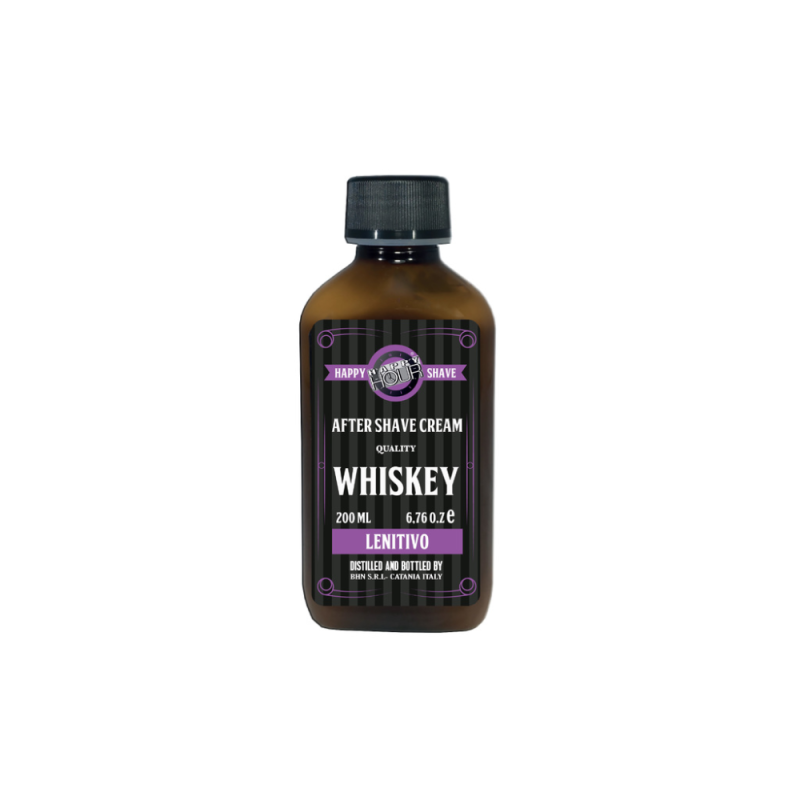 Happy Shave after shave Crema Alcool Free Lenitivo Whiskey 200ml (HH181)