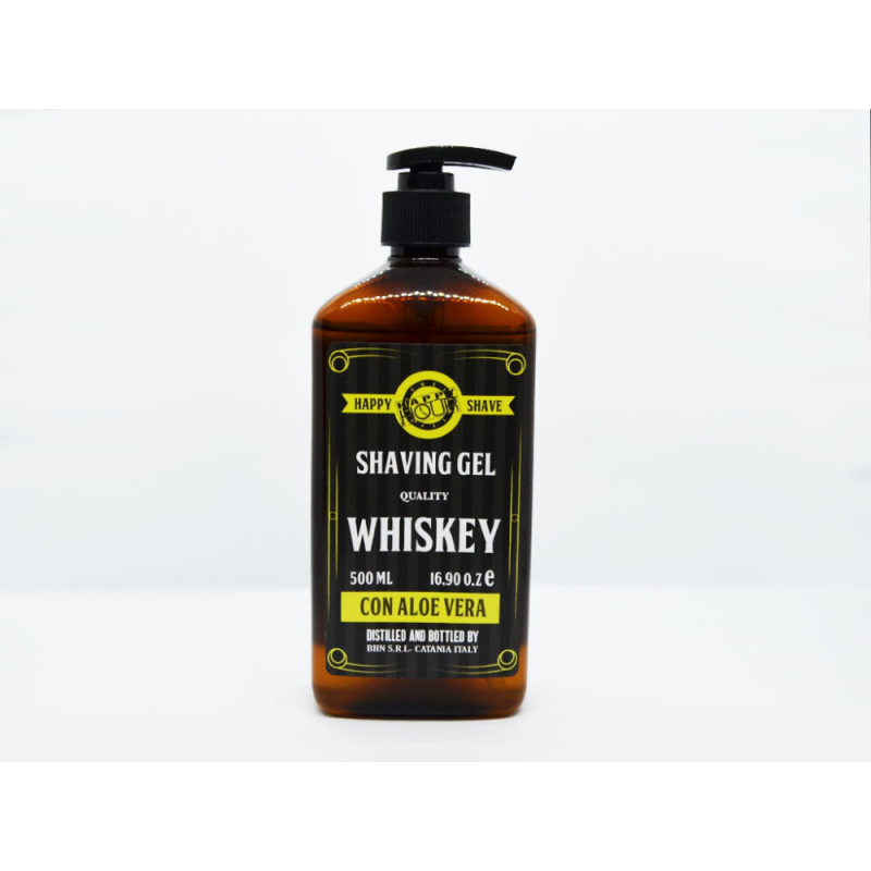 Happy Shave shaving gel con aloe vera 500ML (HH089)