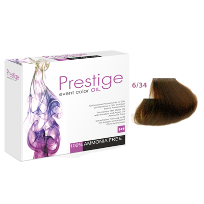 Prestige color oil n. 6,34 125ml Biondo scuro dorato rame