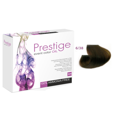 Prestige color oil n. 6,38 125ml Marrone te