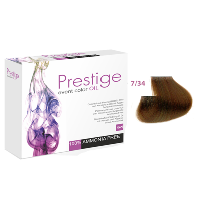 Prestige color oil n. 7,34 125ml Biondo dorato rame