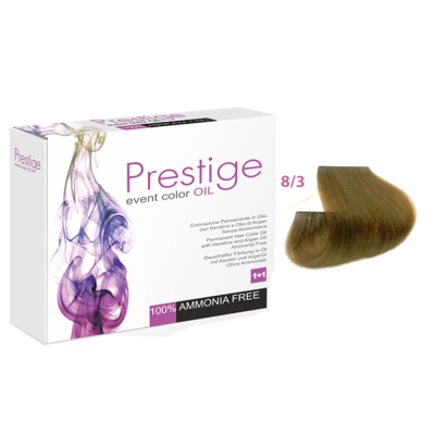Prestige color oil n. 8,3 125ml Biondo chiaro dorato