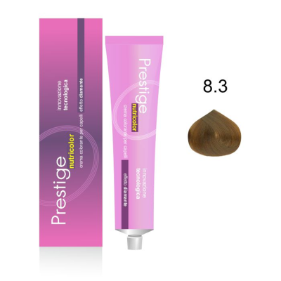 Prestige color tinta 100ml 8,3 Biondo chiaro dorato