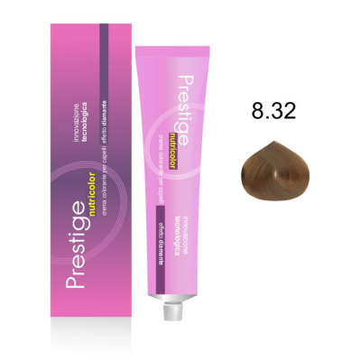Prestige Nutricolor crema colorante 8,32 biondo chiaro beige - 100 ml