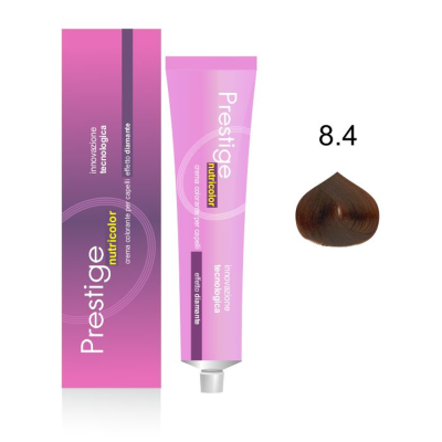 Prestige Nutricolor colorazione in crema 8,4 biondo chiaro rame - 100 ml