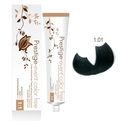 Prestige Botanicolor tinta colorante senza ammoniaca 1,01 nero blu - 100 ml