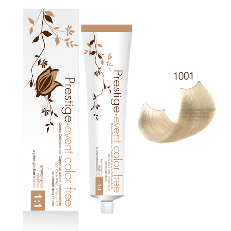 Prestige Botanicolor tinta colorante senza ammoniaca 1001 super schiarente cenere - 100 ml