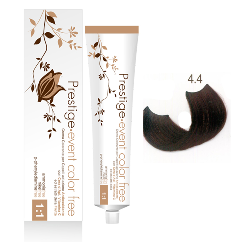 Prestige Botanicolor tinta colorante senza ammoniaca 4,4 castano rame - 100 ml