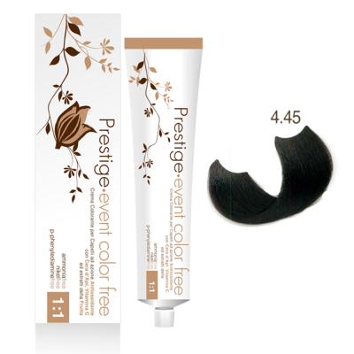 Prestige Botanicolor tinta colorante senza ammoniaca 4,45 castano rame mogano - 100 ml