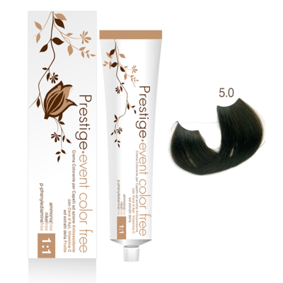 Prestige Botanicolor tinta colorante senza ammoniaca 5,0 castano chiaro - 100 ml