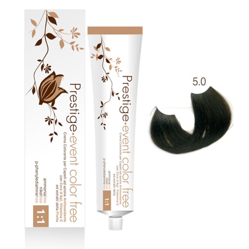 Prestige Botanicolor tinta colorante senza ammoniaca 5,0 castano chiaro - 100 ml