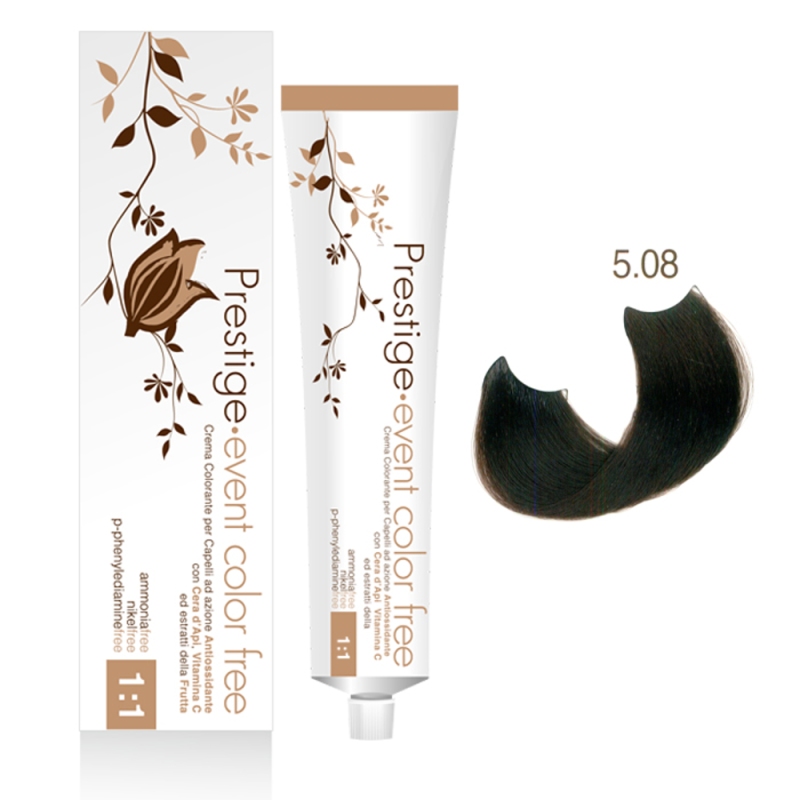 Prestige Botanicolor tinta colorante senza ammoniaca 5,08 ciocco Oro - 100 ml
