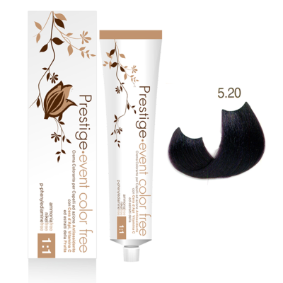 Prestige Botanicolor tinta colorante senza ammoniaca 5,20 castano chiaro rise - 100 ml
