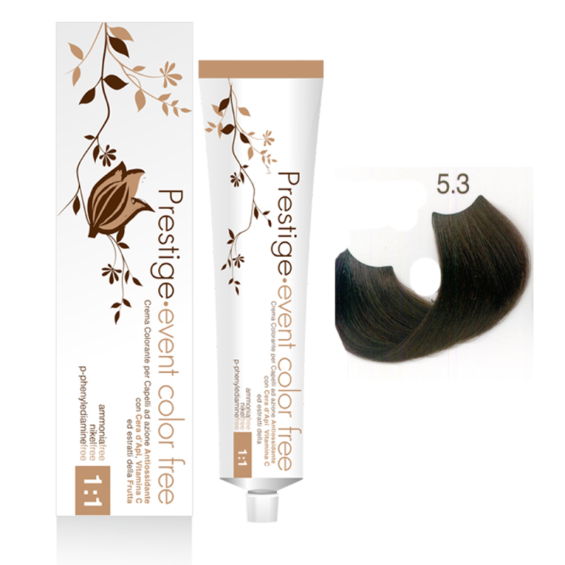 Prestige Botanicolor senza ammoniaca 5,3 castano chiaro dorato - 100 ml