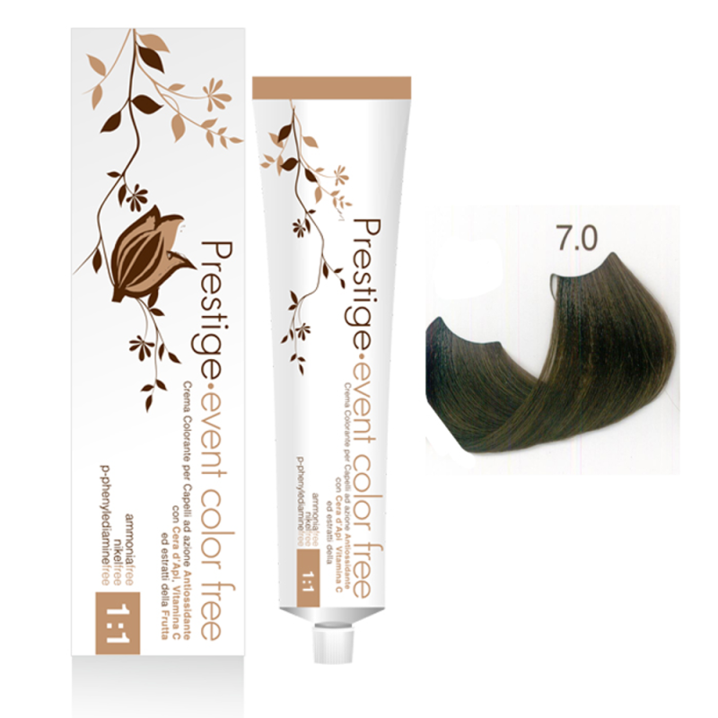 Prestige Botanicolor tinta senza ammoniaca 7,0 biondo - 100 ml