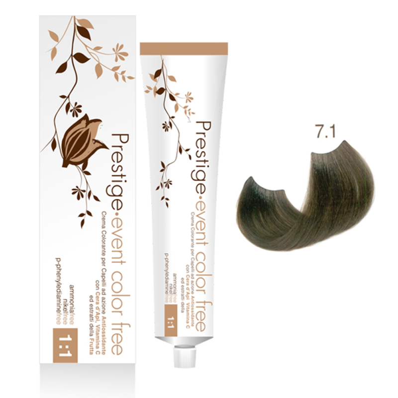 Prestige Botanicolor tinta colorante senza ammoniaca 7,1 biondo cenere - 100 ml