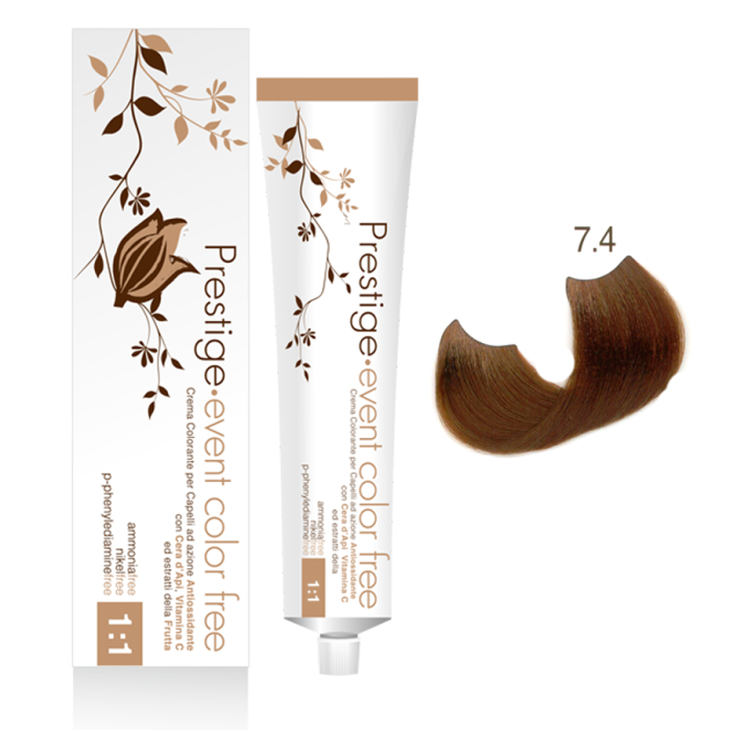 Prestige Botanicolor tinta colorante senza ammoniaca 7,4 biondo ramato - 100 ml