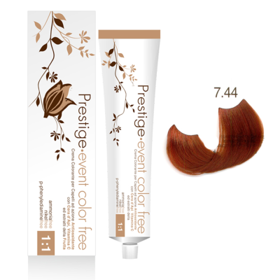 Prestige Botanicolor tinta senza ammoniaca 7,44 biondo ramato intenso - 100 ml