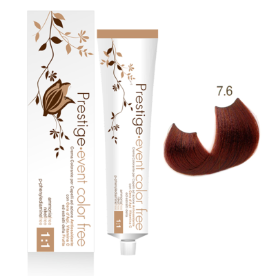 Prestige Botanicolor tinta colorante senza ammoniaca 7,6 Rosso Tiziano - 100 ml