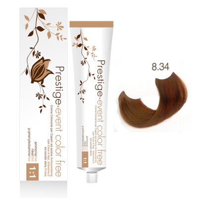 Prestige Botanicolor tinta colorante senza ammoniaca 8,34 biondo chiarissimo dorato ramato - 100 ml