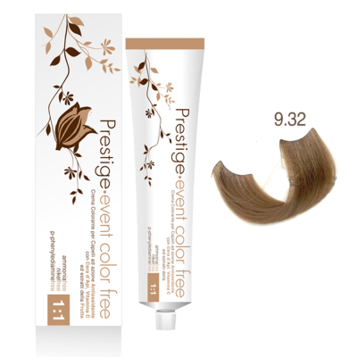 Prestige Botanicolor Free tinta senza ammoniaca 9,32 biondo chiarissimo - 100 ml