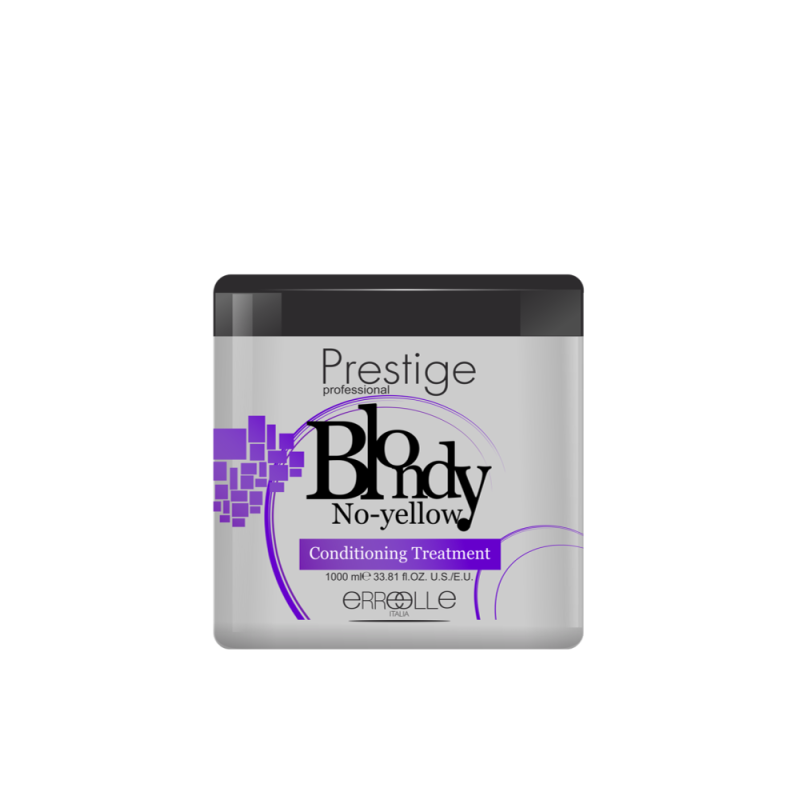 Prestige Blondy maschera antigiallo per capelli biondi, bianchi o colorati - 1000 ml