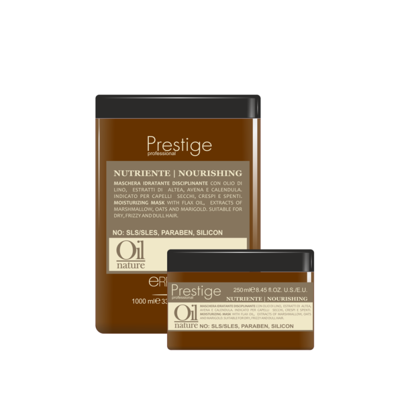 Prestige oil maschera nutriente per capelli danneggiati - 250 ml