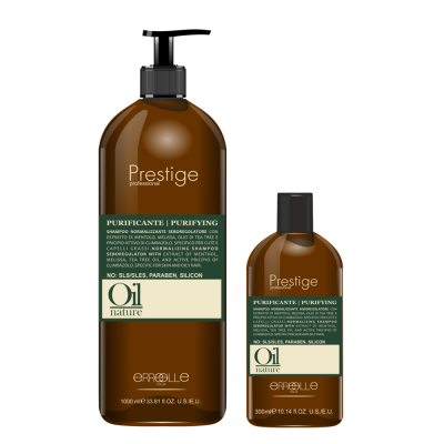 Prestige oil shampoo purificante specifico per cute e capelli grassi - 300 ml