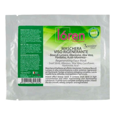 Loren booster maschera viso rigenerante bava di lumaca 10ml