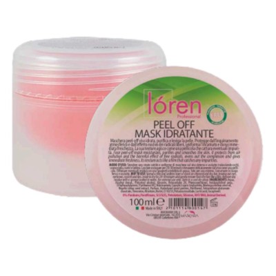 Loren peel off idratante pink mask 100ml