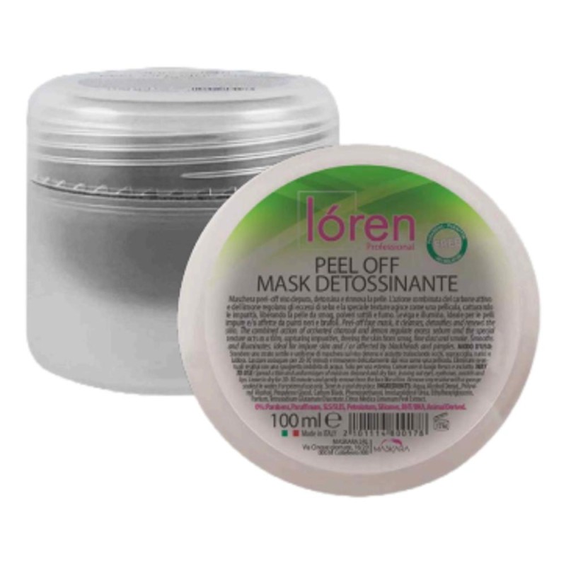 Loren peel off mask black detossinante 100ml