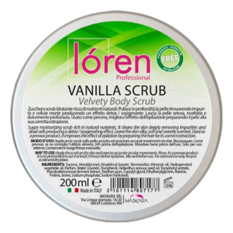 Loren vaniglia scrub corpo 200ml