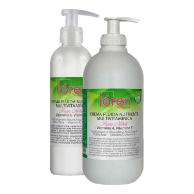 Loren crema fluida nutriente multivitaminica rosa nobile 250ml