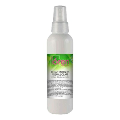 Loren sun protection bronze intensive sun care protezione media 150ml spray