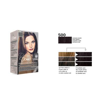 Più Donna Crema Colorante N.500 Castano chiaro