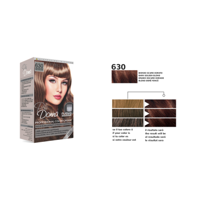 Più Donna Crema Colorante N.630 Biondo scuro dorato