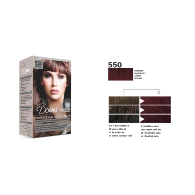 Più Donna Crema Colorante N.550 Mogano