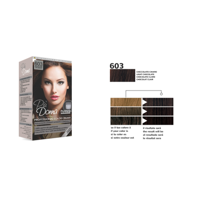 Più Donna Crema Colorante N.603 Cioccolato chiaro