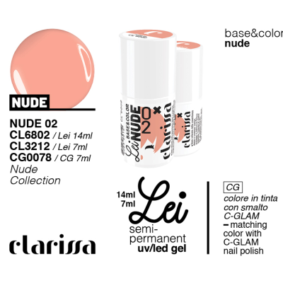 Clarissa Cl 3212 base&nude color nude 02 7ml