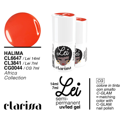 Clarissa Lei Halima Smalto Semipermanente CL 3841 Africa Collection - 7 Ml