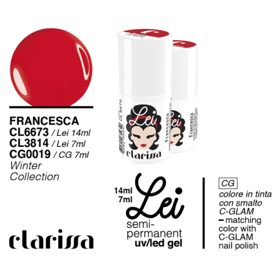 Clarissa Lei Francesca Smalto Semipermanente Winter Collection - 7 Ml