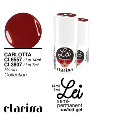 Clarissa Lei Carlotta Smalto Semipermanente CL 3807 Basic Collection - 7 Ml
