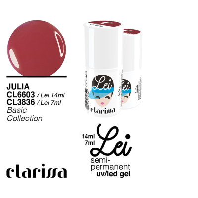 Clarissa Lei Julia Smalto Semipermanente CL 3836 Basic Collection - 7 Ml