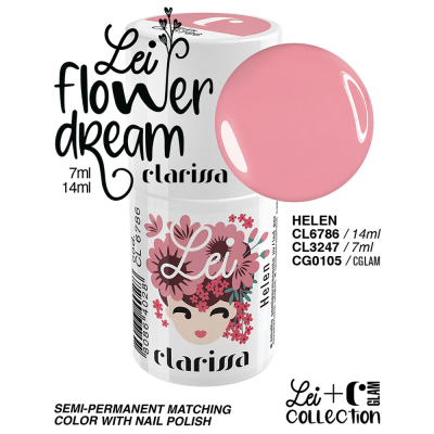 Clarissa Lei - Helen Smalto Semipermanente CL 3247 Flower Dream Collection 7 Ml