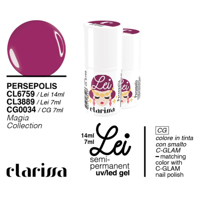 Clarissa Lei Persepolis Smalto Semipermanente 7ml cl 3889 Magia Collection